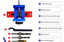 X180A Pocket Hole Jig